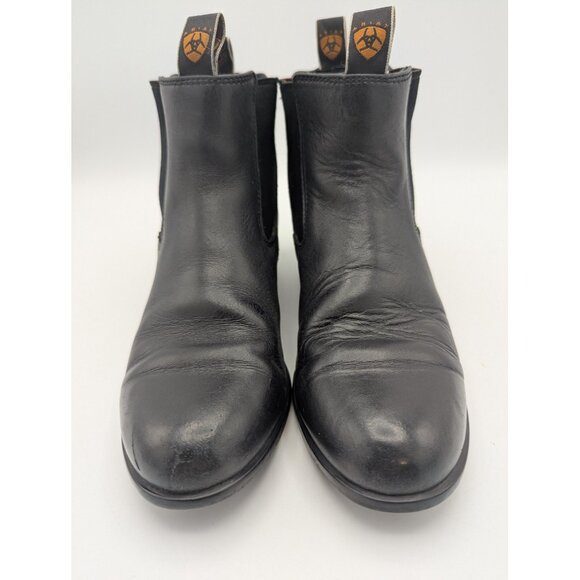 Ariat Boots Womens Size 4 Black Leather Paddock English Riding Jodhpur 67301 - Picture 2 of 11